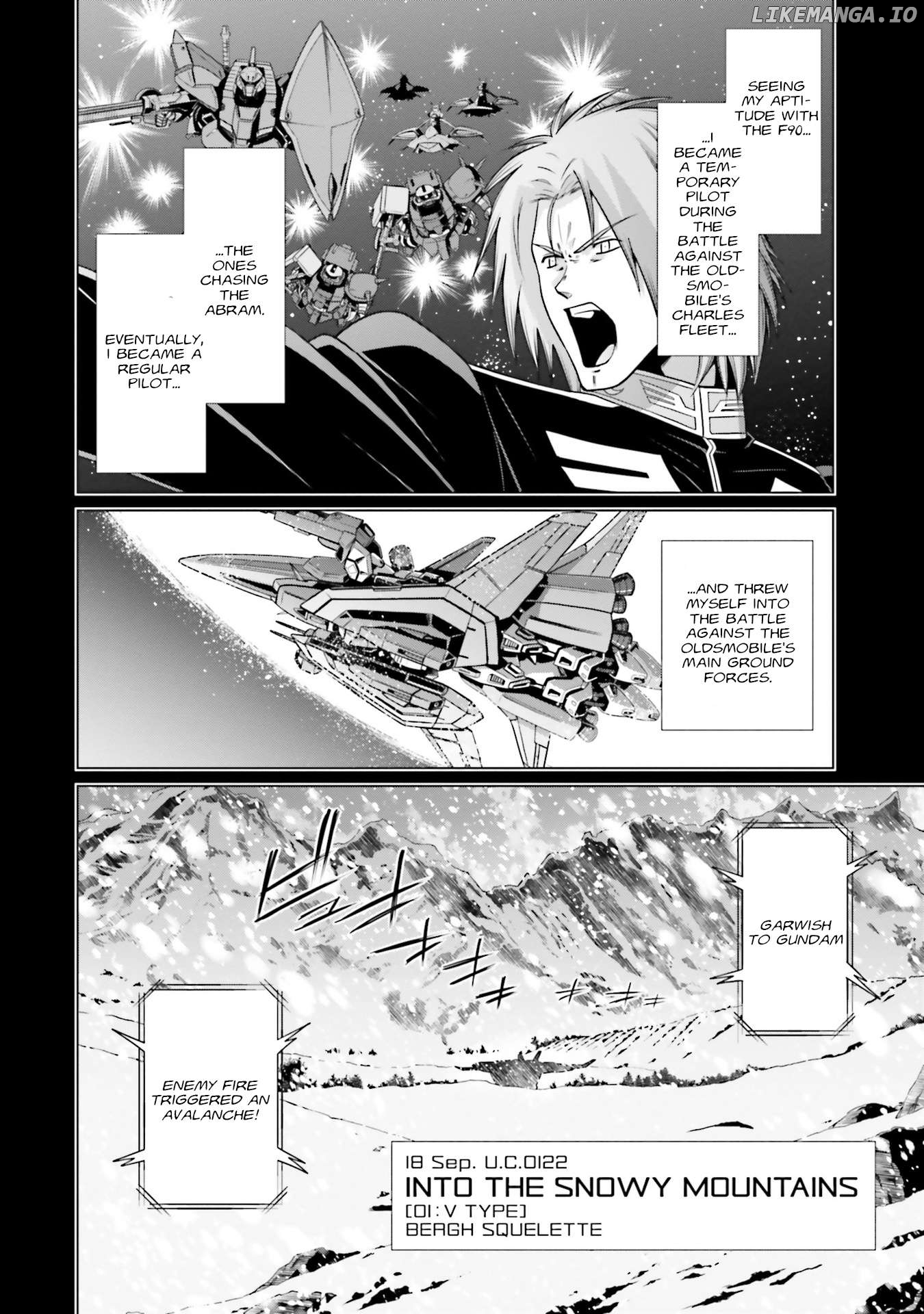 Mobile Suit Gundam F90 FF Chapter 33.5 - page 9