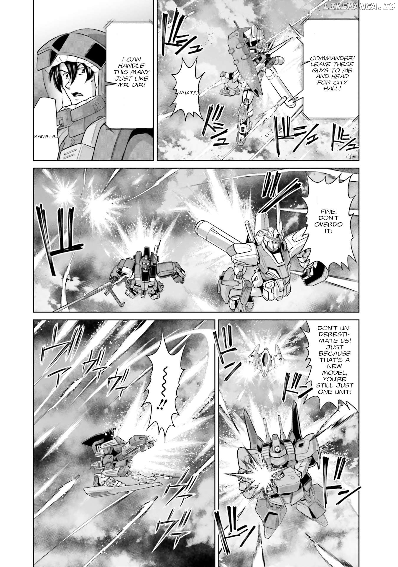 Mobile Suit Gundam F90 FF Chapter 34 - page 22