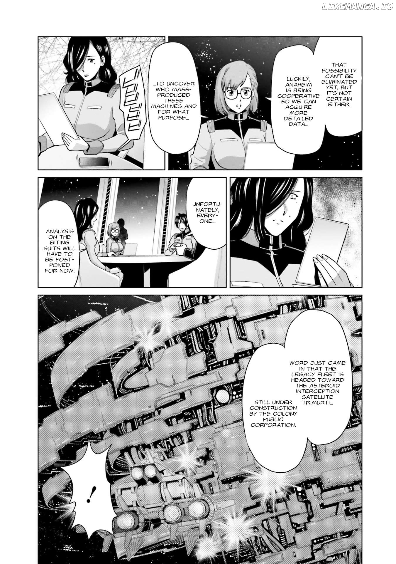 Mobile Suit Gundam F90 FF Chapter 35 - page 12