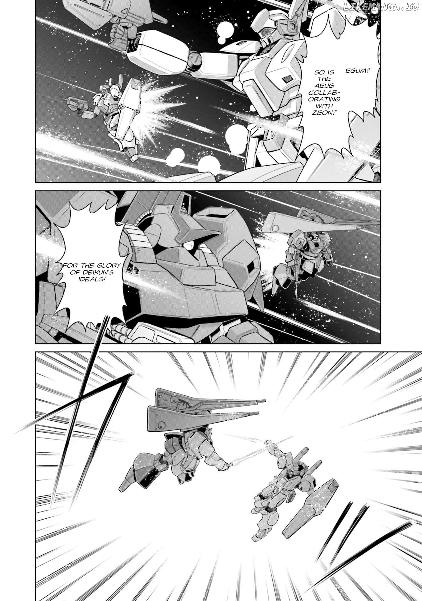 Mobile Suit Gundam F90 FF Chapter 35 - page 22