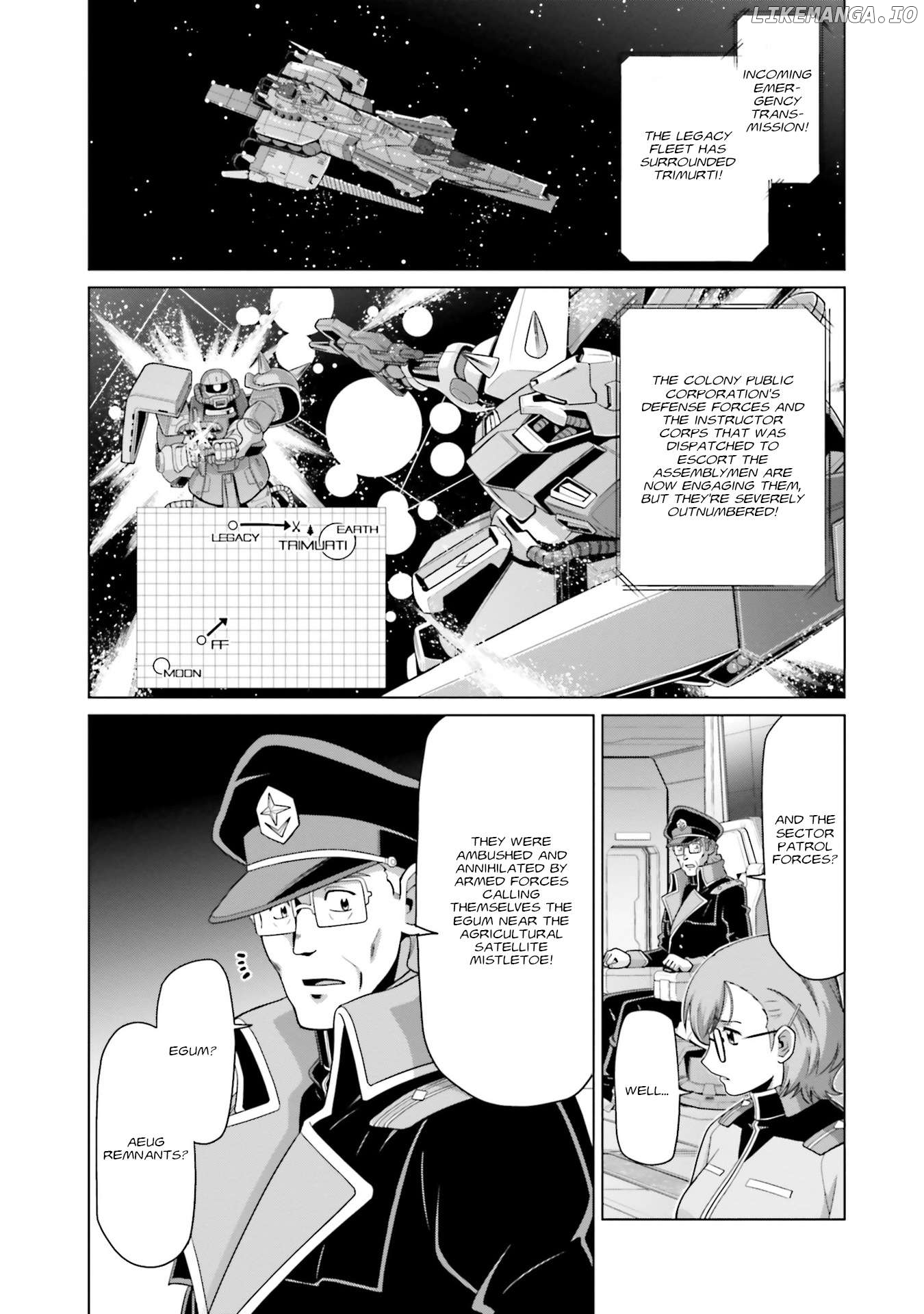 Mobile Suit Gundam F90 FF Chapter 35 - page 23
