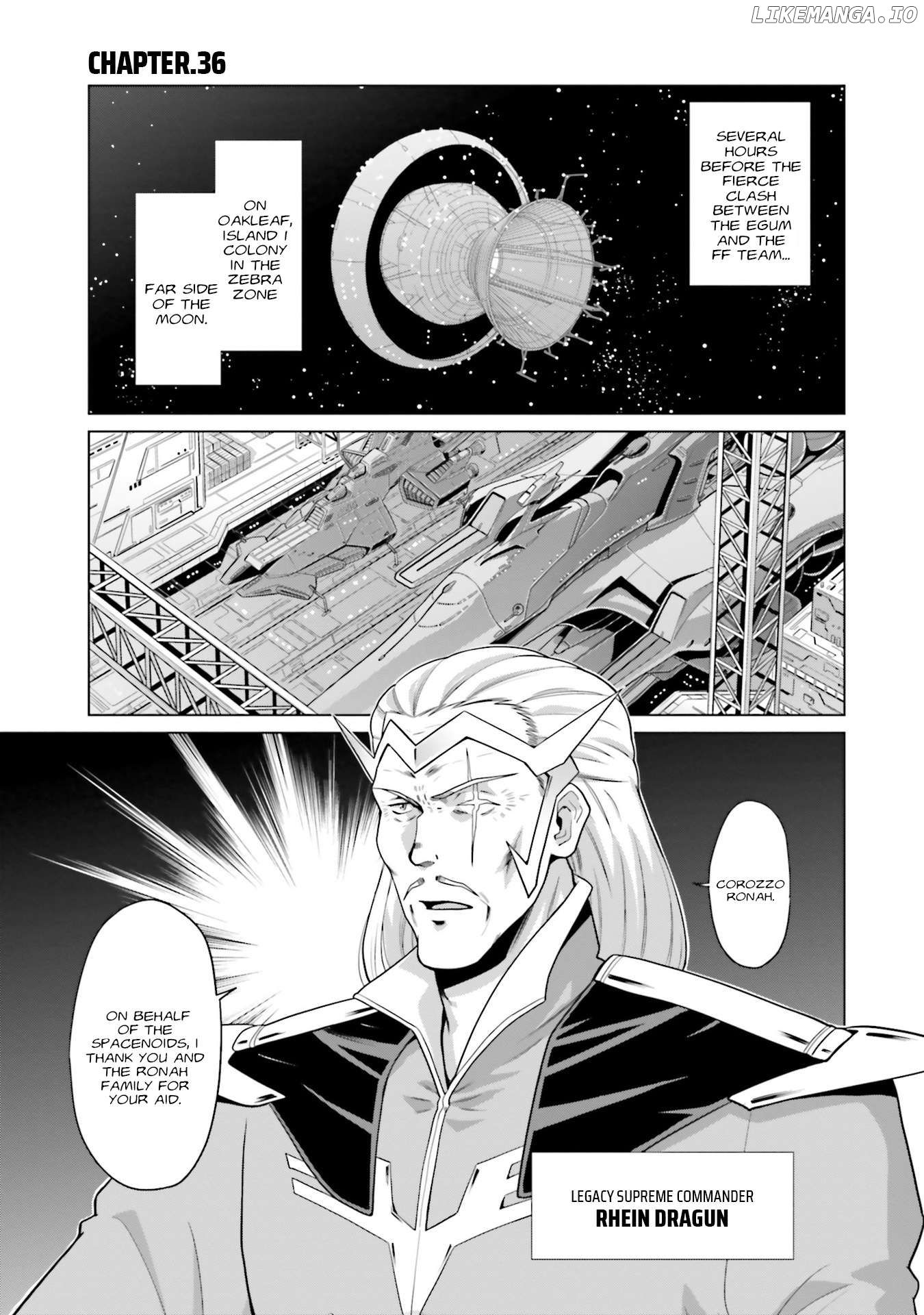 Mobile Suit Gundam F90 FF Chapter 36 - page 1