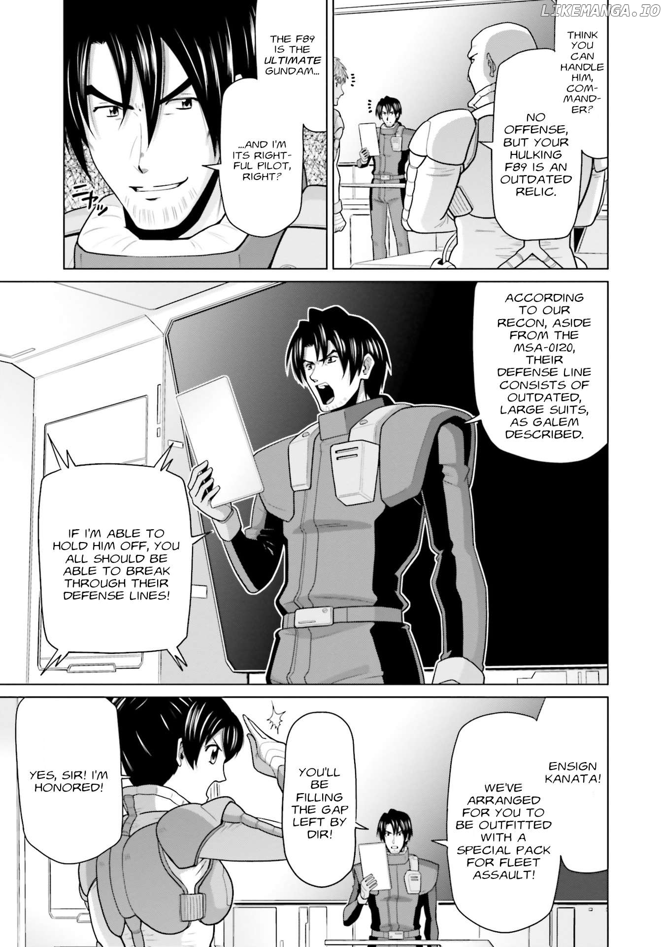 Mobile Suit Gundam F90 FF Chapter 37 - page 15