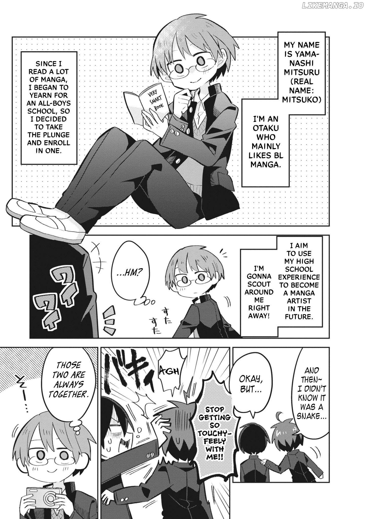 Puberty, an All Boys School!? and Nakano-kun Chapter 8 - page 12