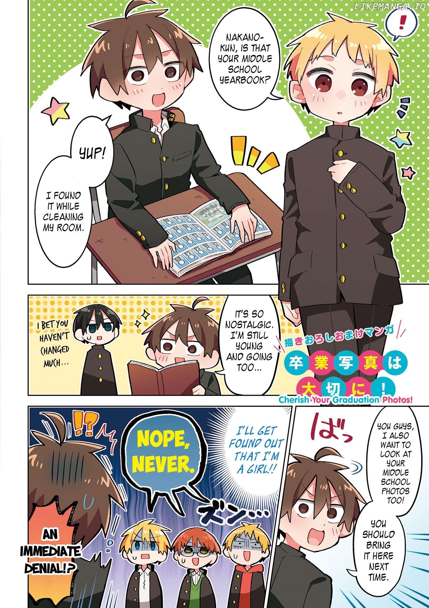 Puberty, an All Boys School!? and Nakano-kun Chapter 8 - page 5