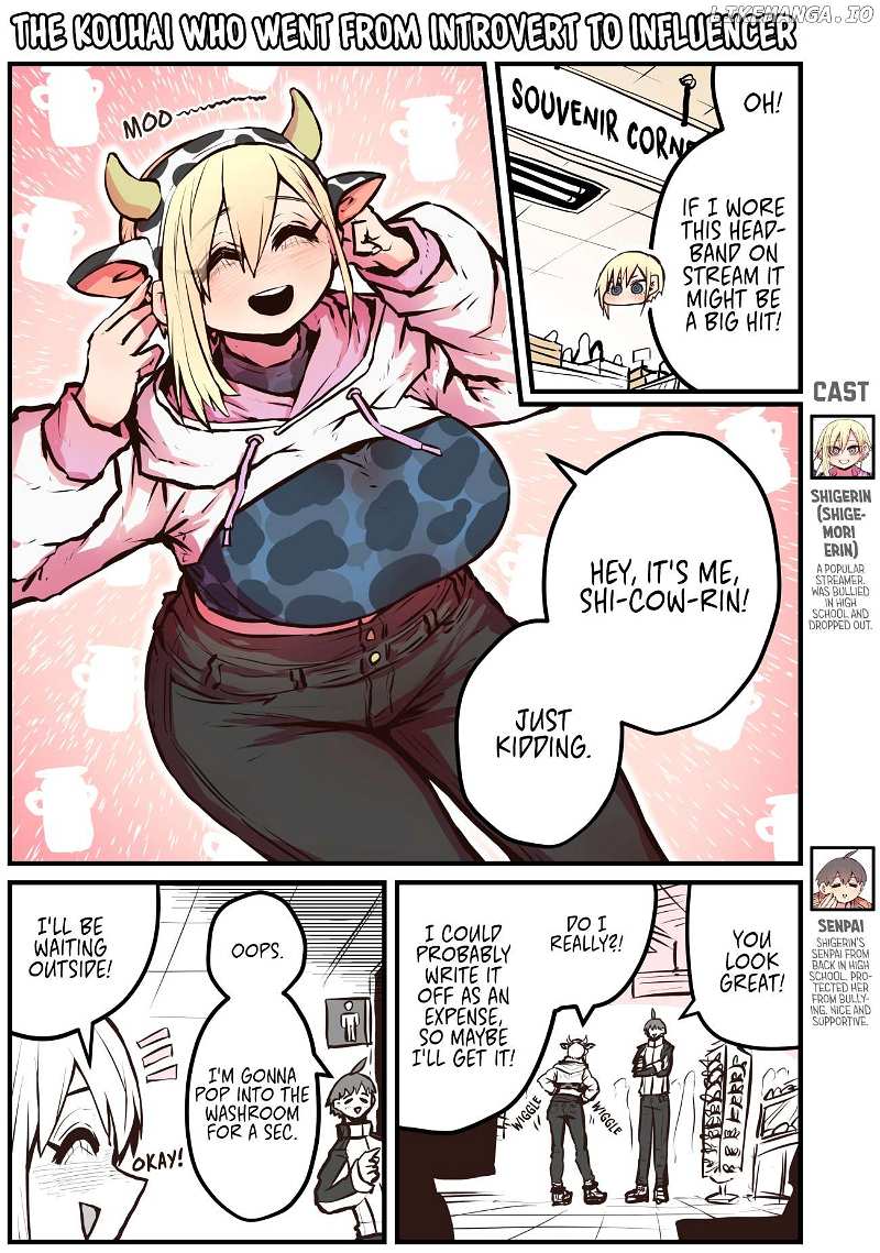 The Kouhai Who Went From Introvert To Influencer Chapter 9 - page 1