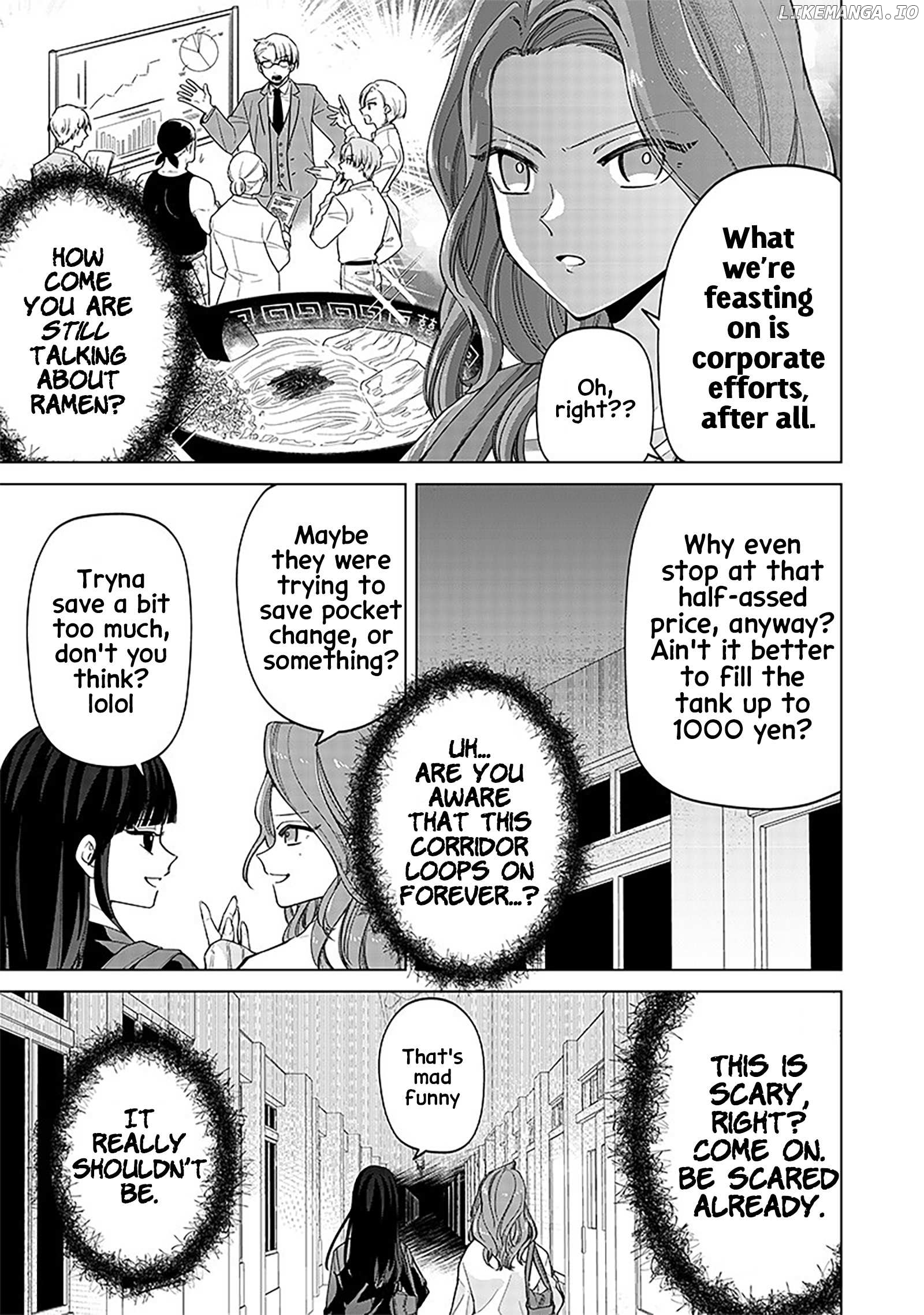 The Gals Who is Always Saying Insane Things. -My Daily Life at a Private Paranormal High School- Chapter 6 - page 4