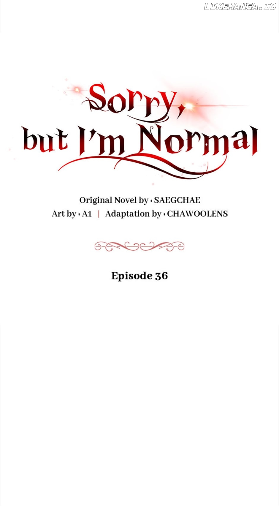 Sorry, but I'm Normal Chapter 36 - page 33