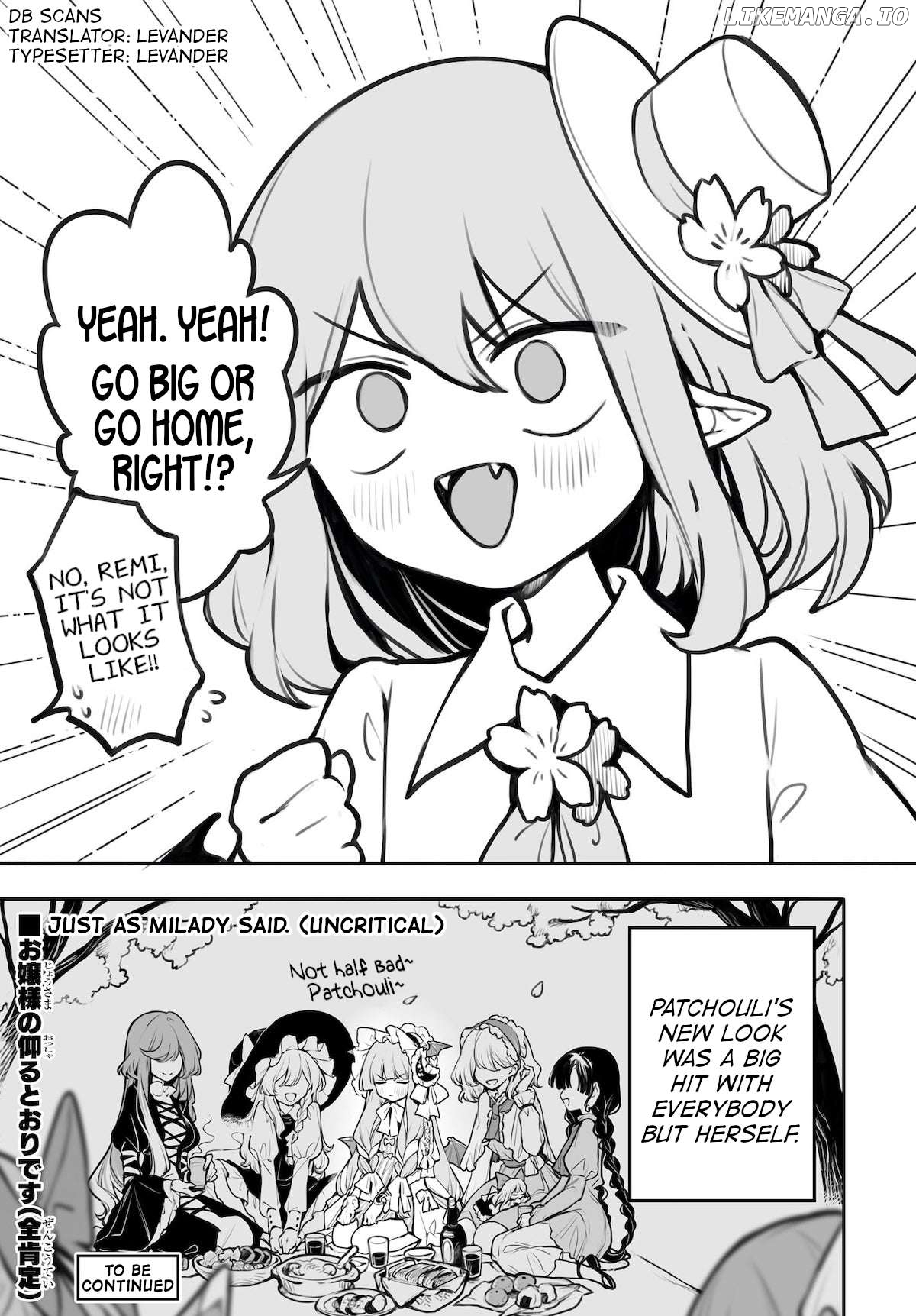 Touhou - Ladies of Scarlet Devil Mansion Chapter 3 - page 17