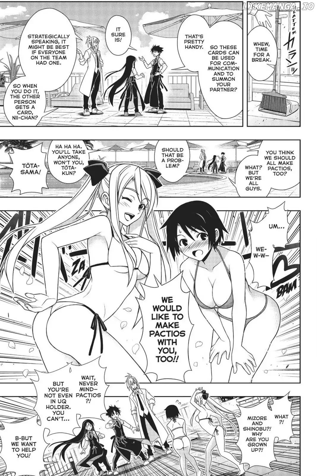 UQ Holder! chapter 156 - page 12