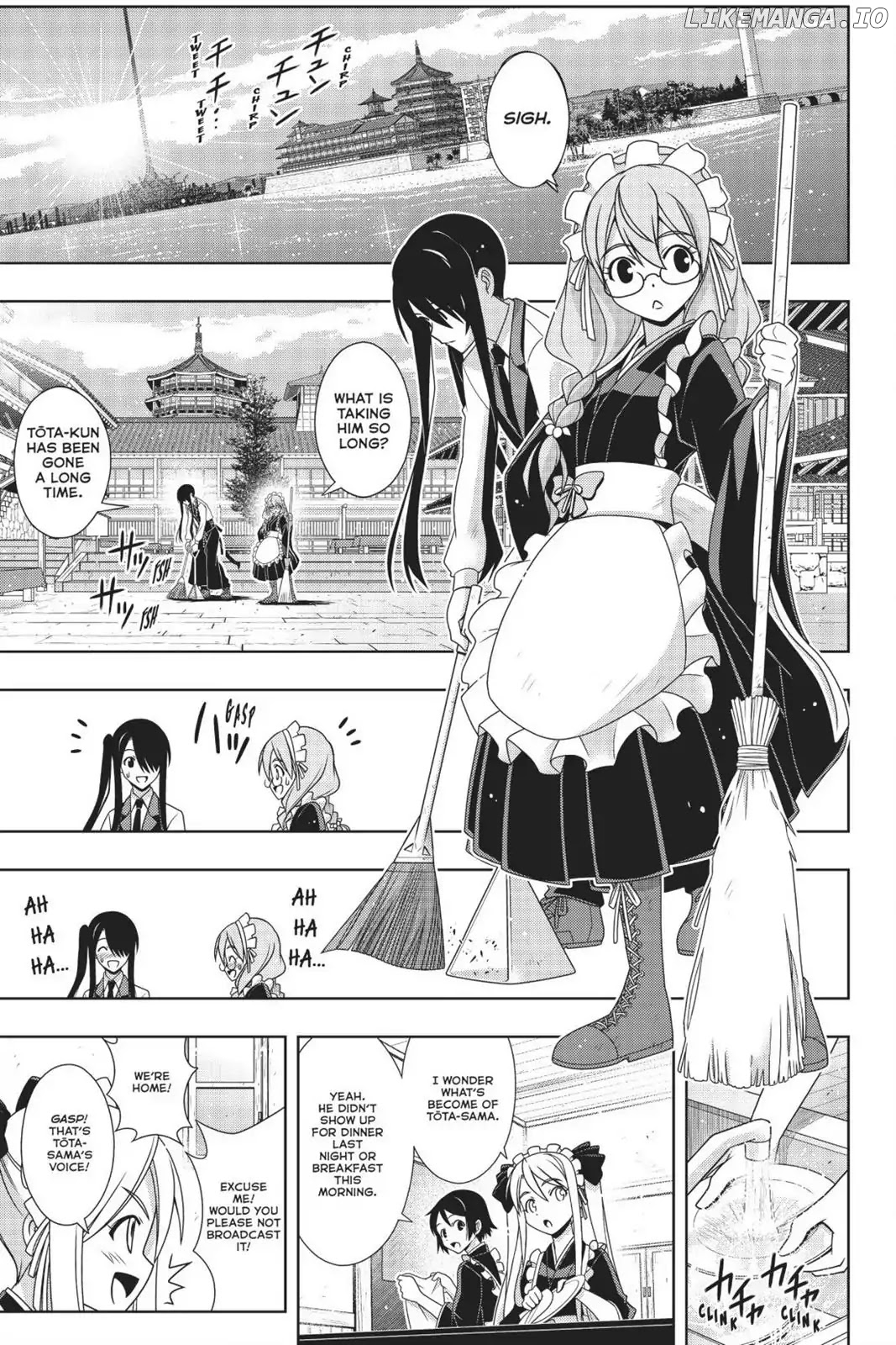 UQ Holder! chapter 156 - page 4