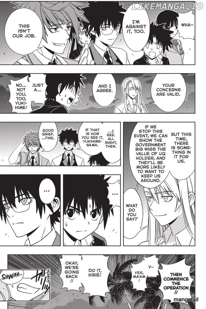 UQ Holder! chapter 143 - page 22