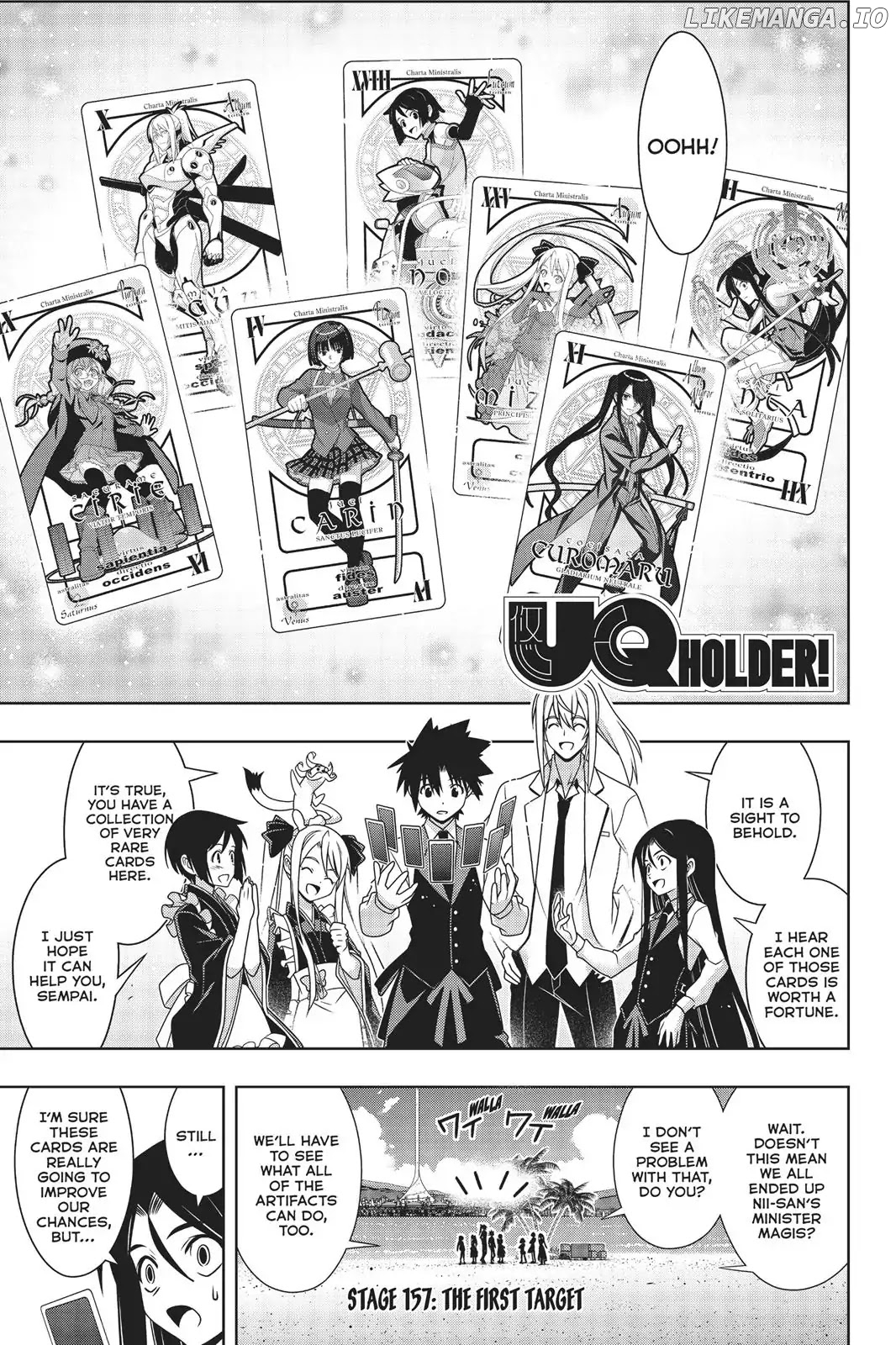 UQ Holder! chapter 157 - page 2