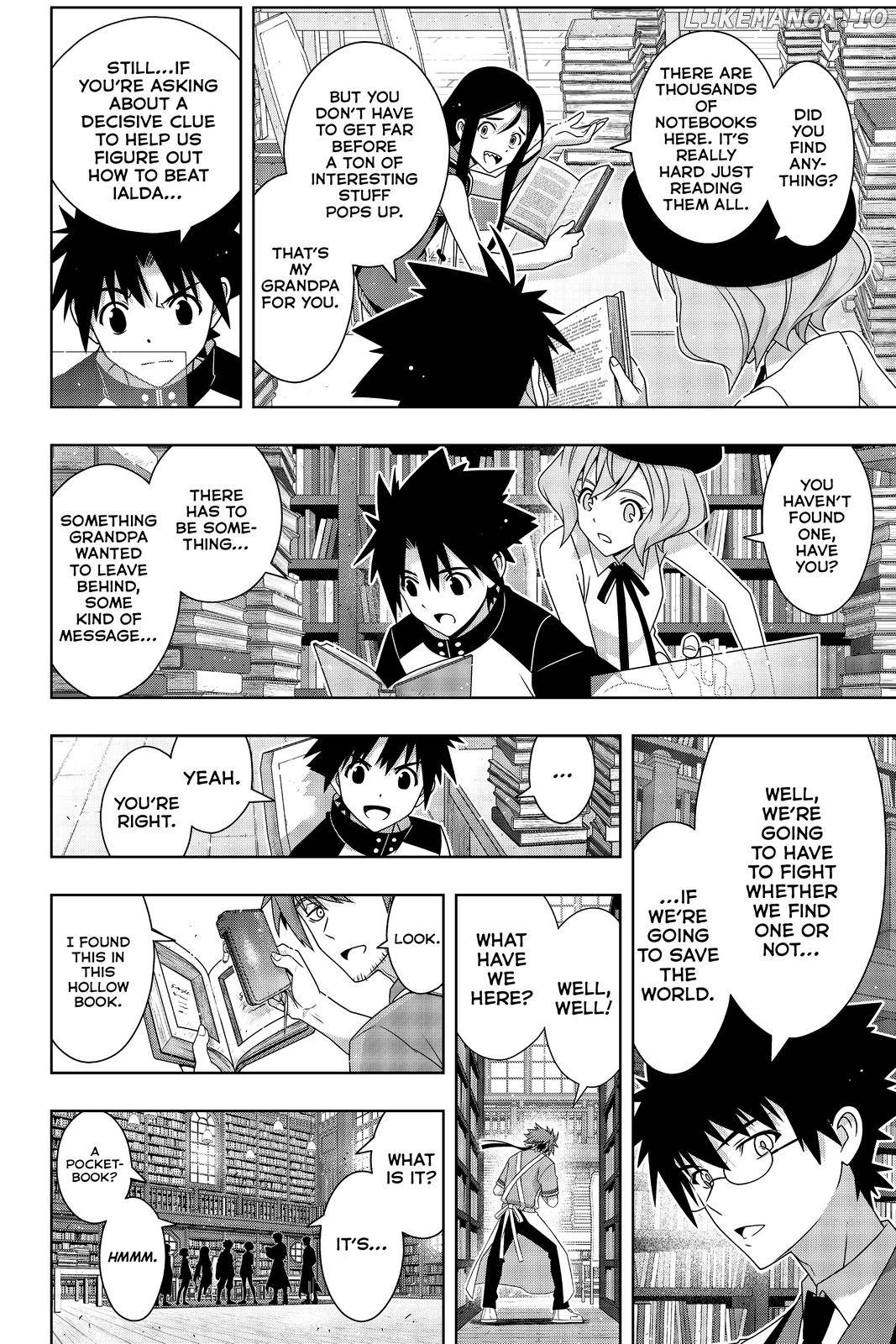 UQ Holder! chapter 185 - page 13