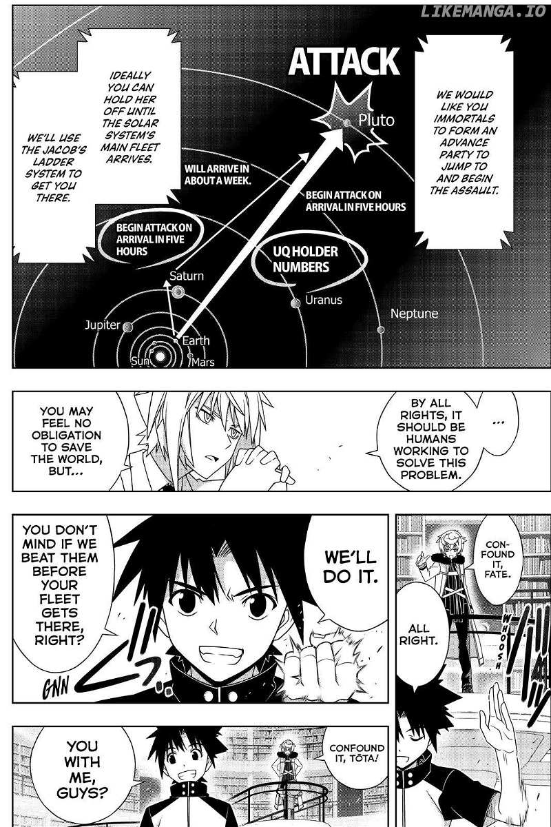UQ Holder! chapter 185 - page 17