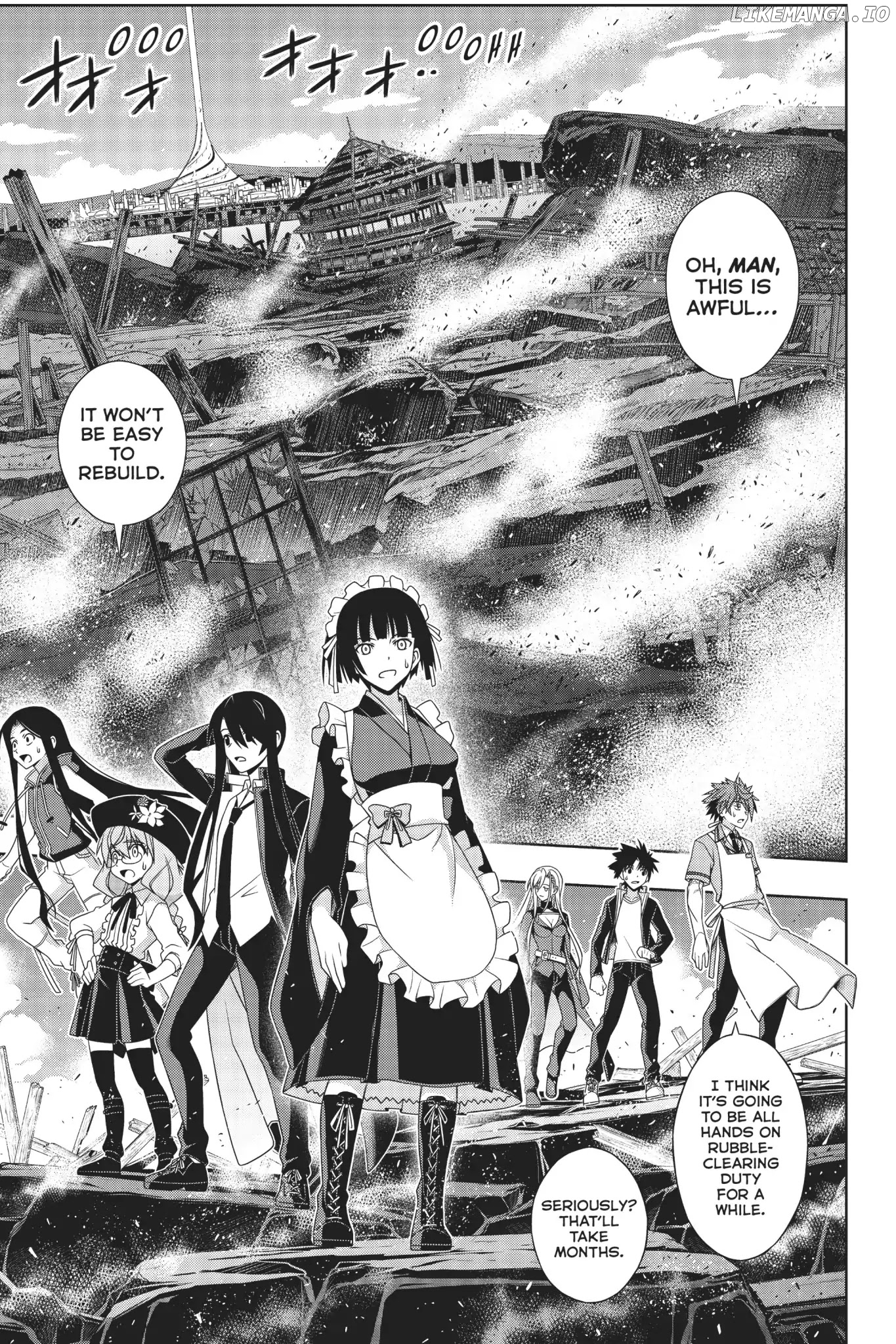 UQ Holder! chapter 166 - page 4