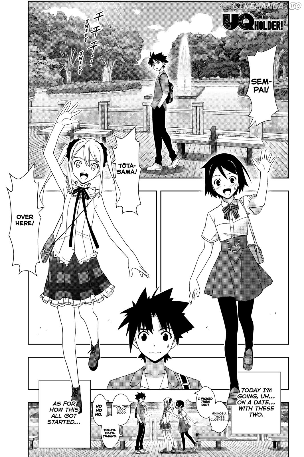 UQ Holder! chapter 174 - page 2