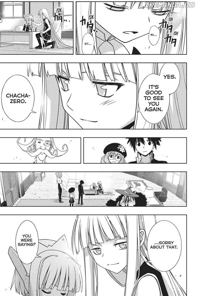 UQ Holder! chapter 147 - page 22