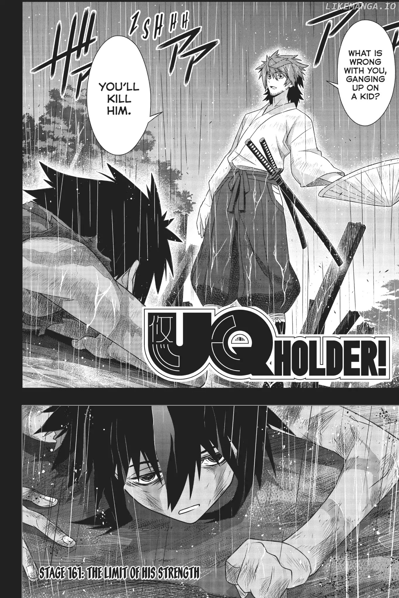 UQ Holder! chapter 161 - page 3
