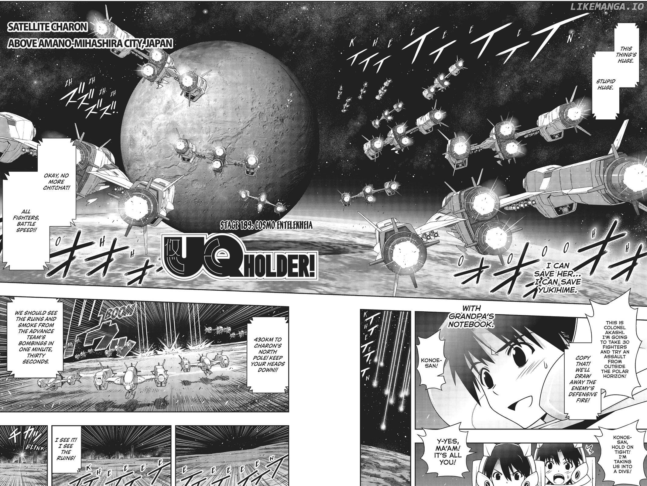 UQ Holder! chapter 189 - page 3