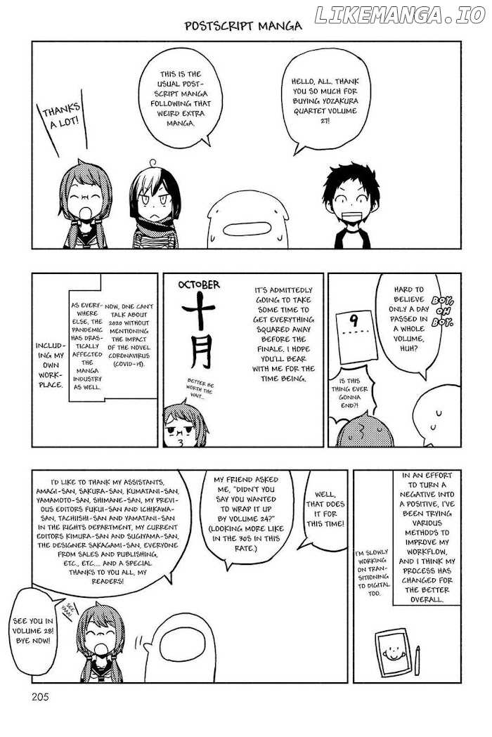 Yozakura Quartet chapter 157 - page 43