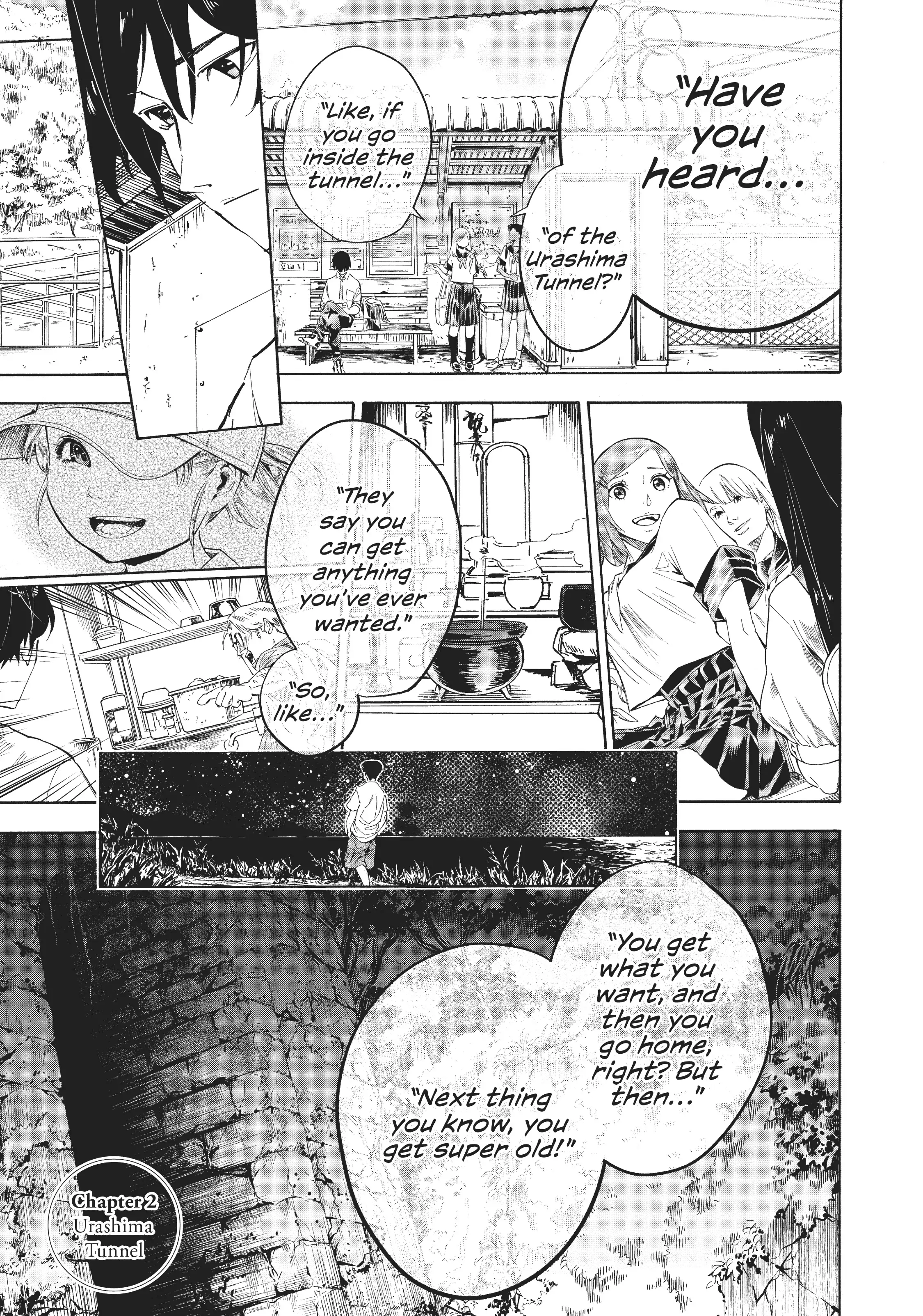 Natsu e no Tonneru, Sayonara no Deguchi Gunjou Chapter 2 - page 1