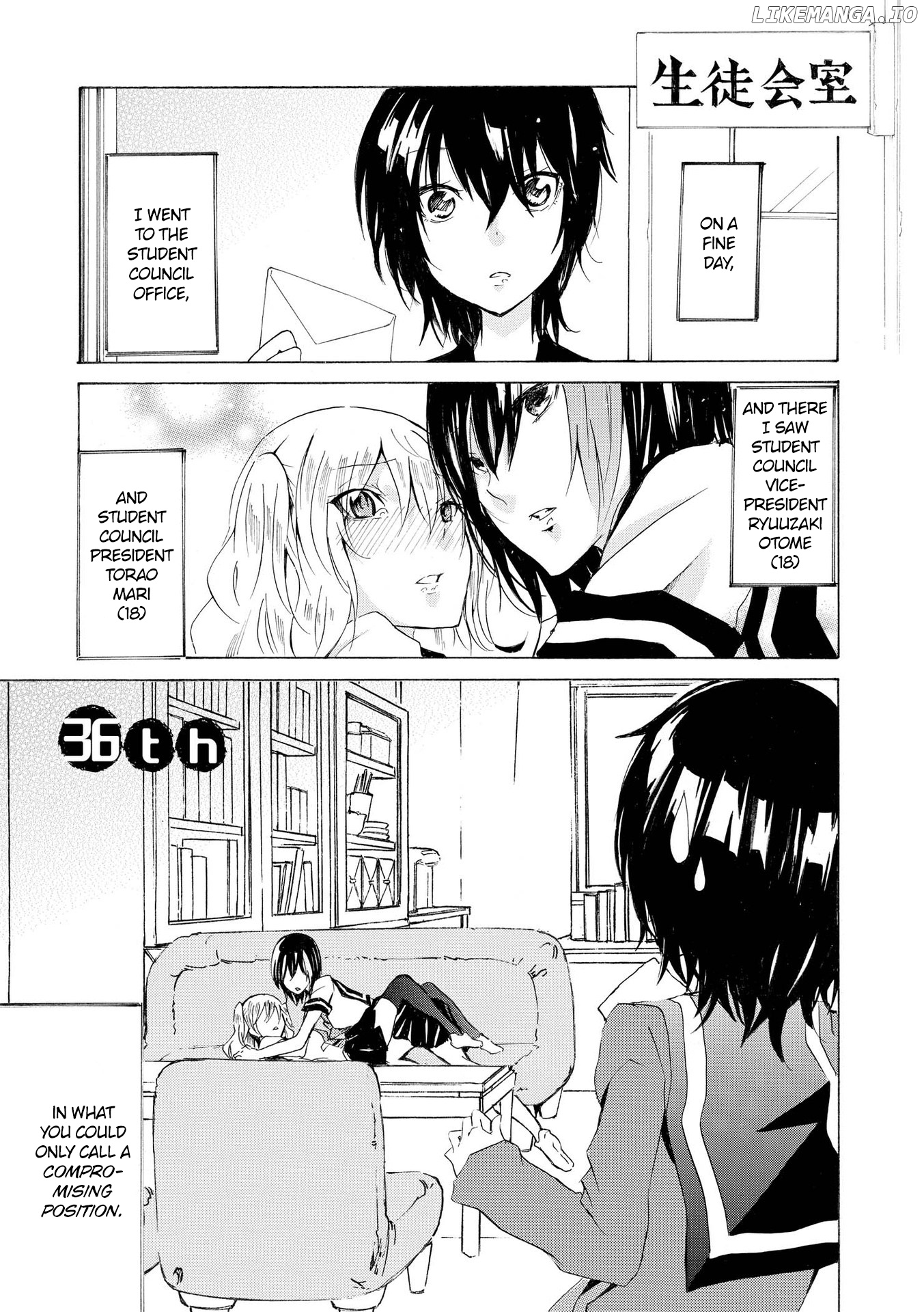 Inugami-San To Nekoyama-San chapter 36 - page 1