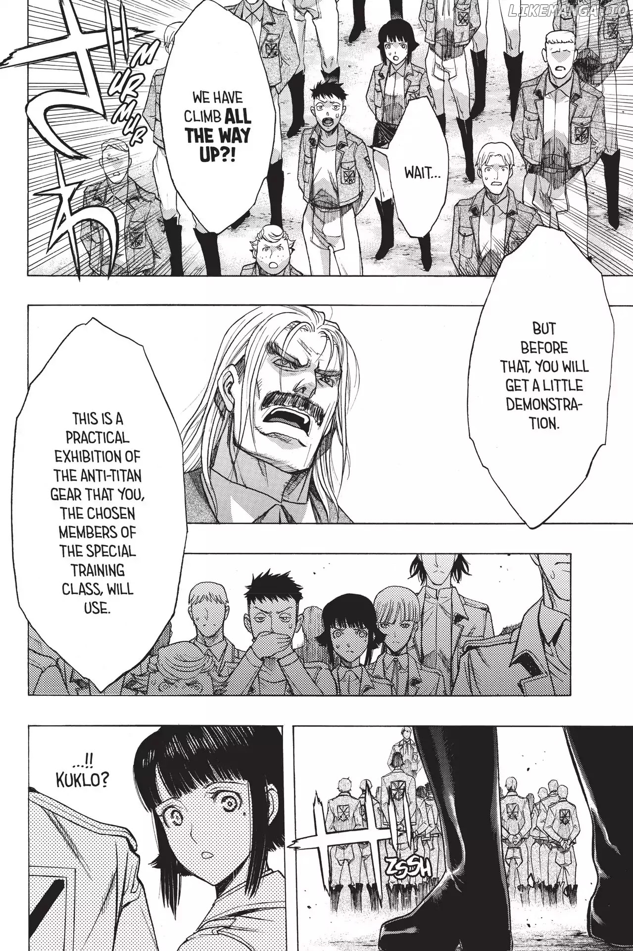 Shingeki no Kyojin - Before the Fall chapter 49 - page 23