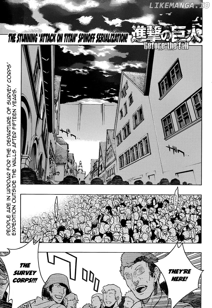 Shingeki no Kyojin - Before the Fall chapter 6 - page 1