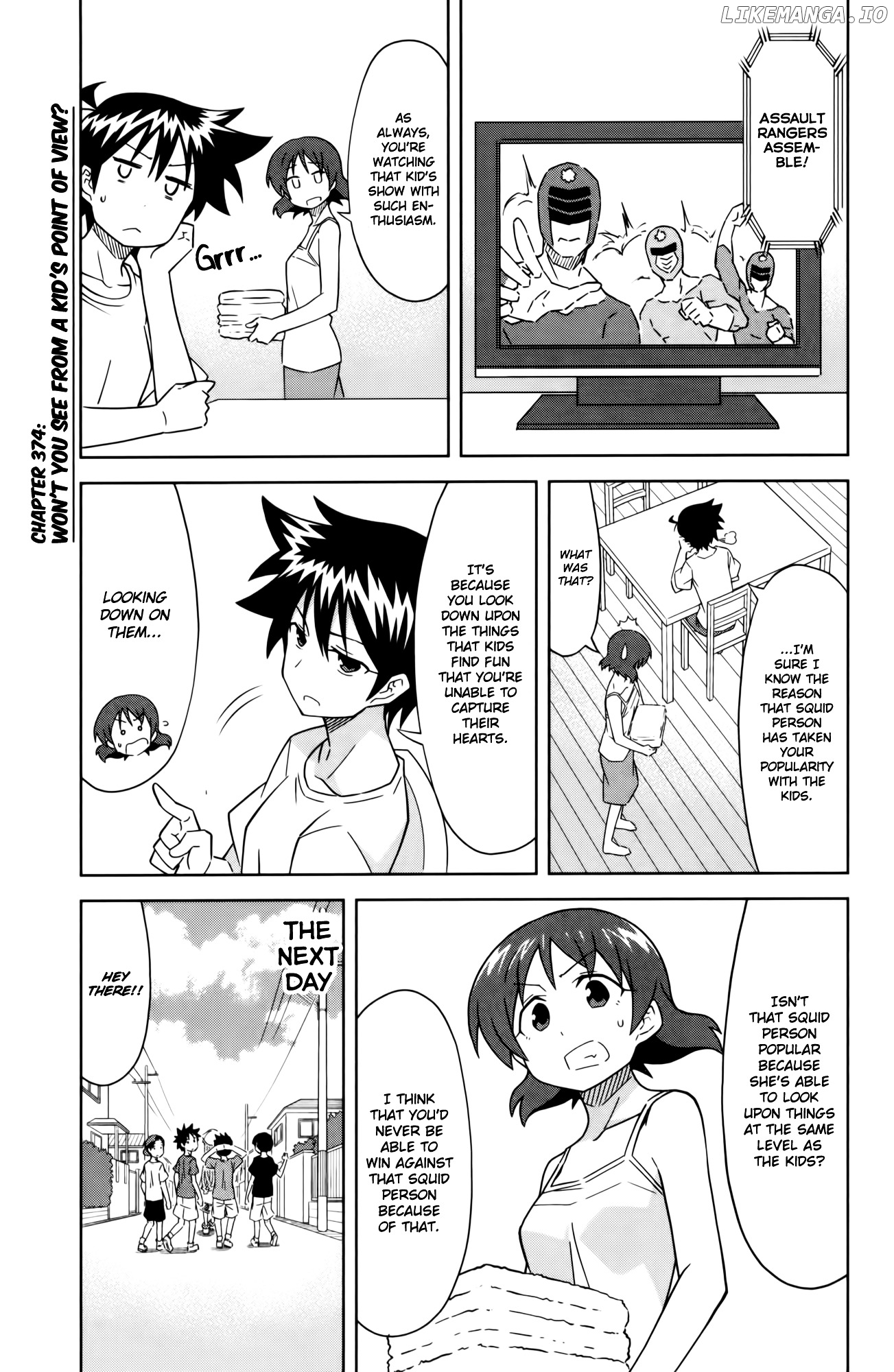 Shinryaku! Ika Musume Chapter 374 - page 1