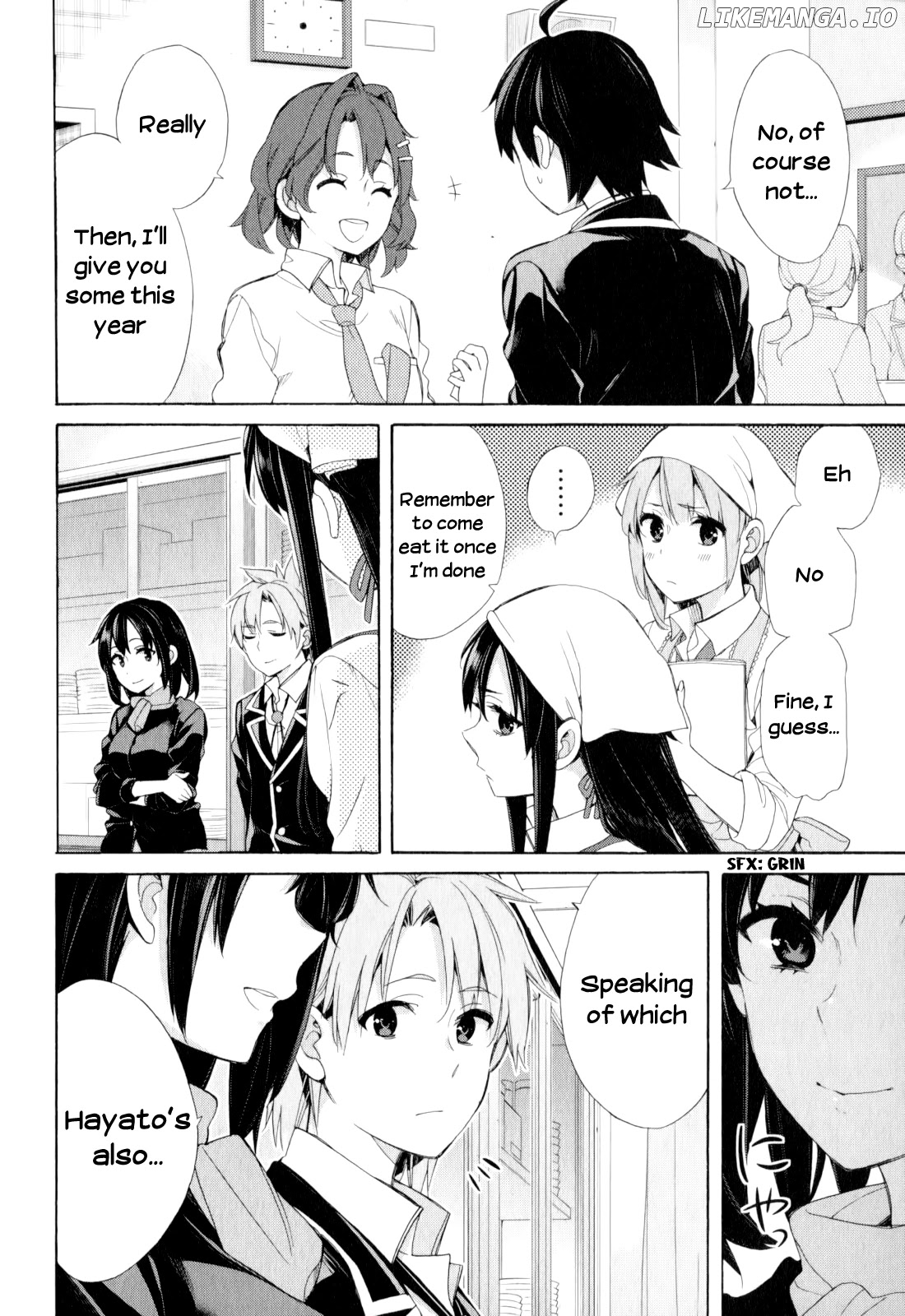 Yahari Ore no Seishun Rabukome wa Machigatte Iru. - Mougenroku chapter 54 - page 12