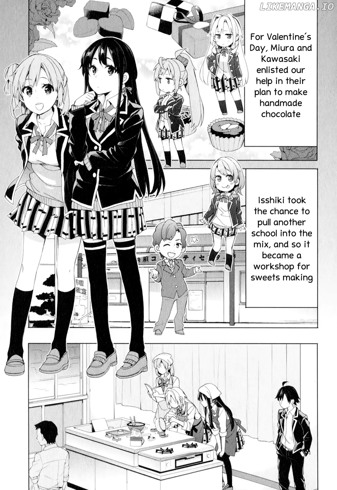 Yahari Ore no Seishun Rabukome wa Machigatte Iru. - Mougenroku chapter 54 - page 7