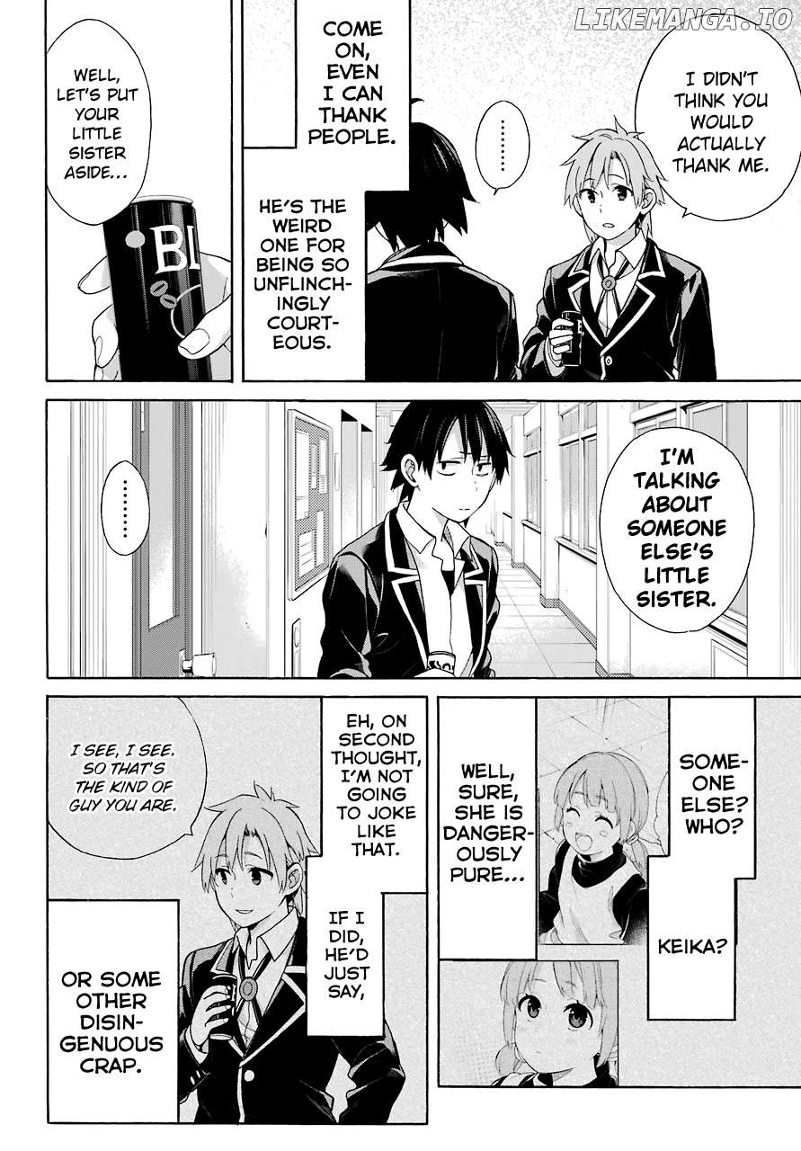 Yahari Ore no Seishun Rabukome wa Machigatte Iru. - Mougenroku chapter 64 - page 4