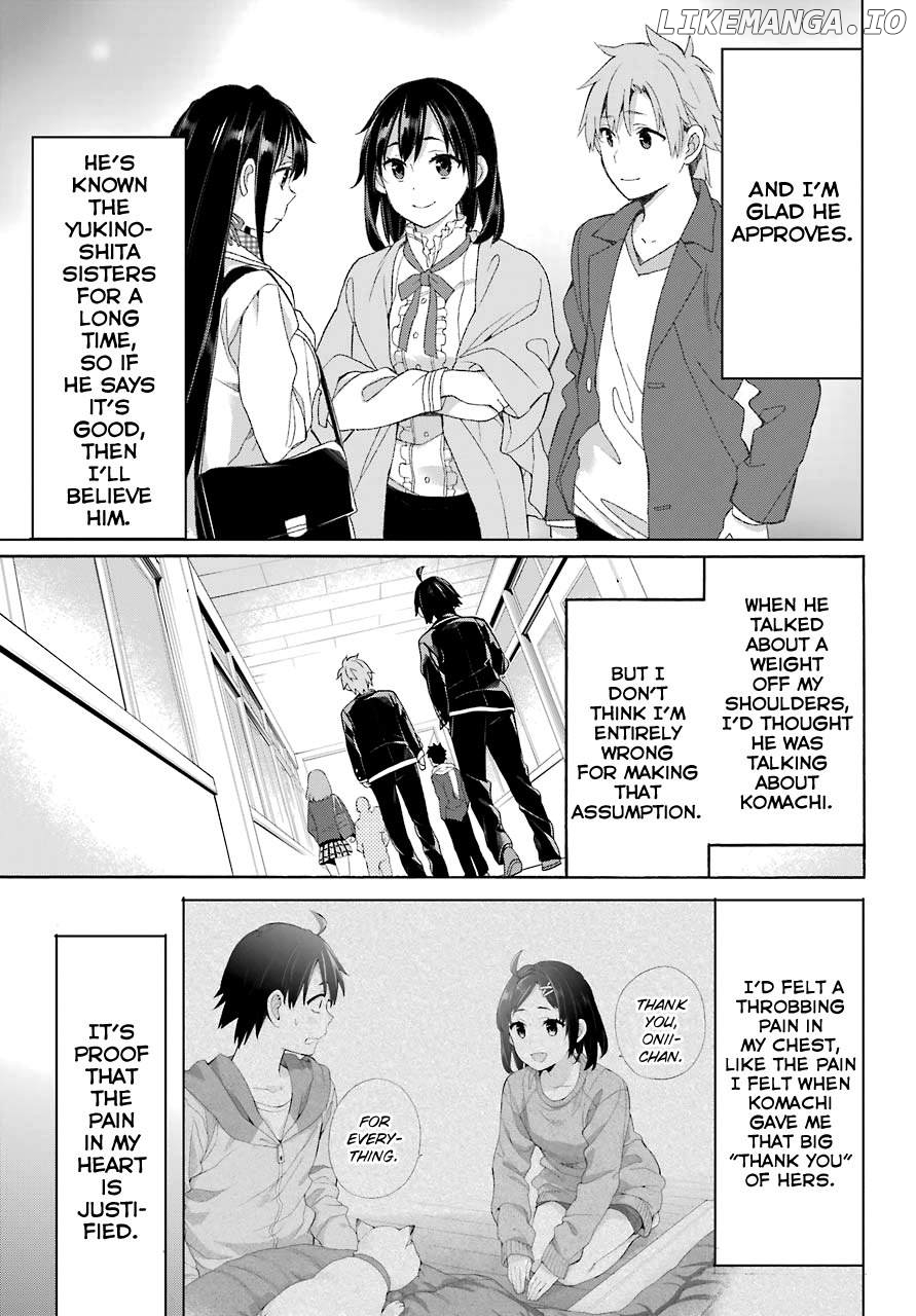 Yahari Ore no Seishun Rabukome wa Machigatte Iru. - Mougenroku chapter 64 - page 7