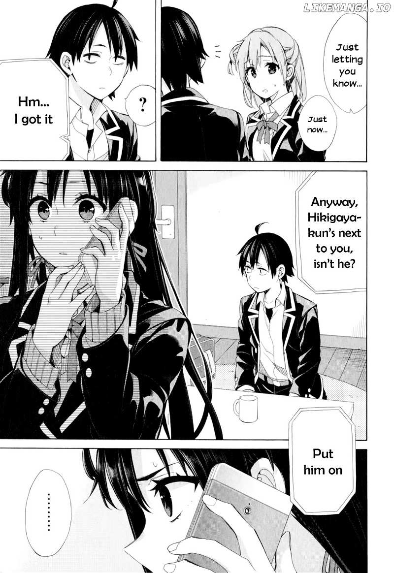 Yahari Ore no Seishun Rabukome wa Machigatte Iru. - Mougenroku chapter 56 - page 27