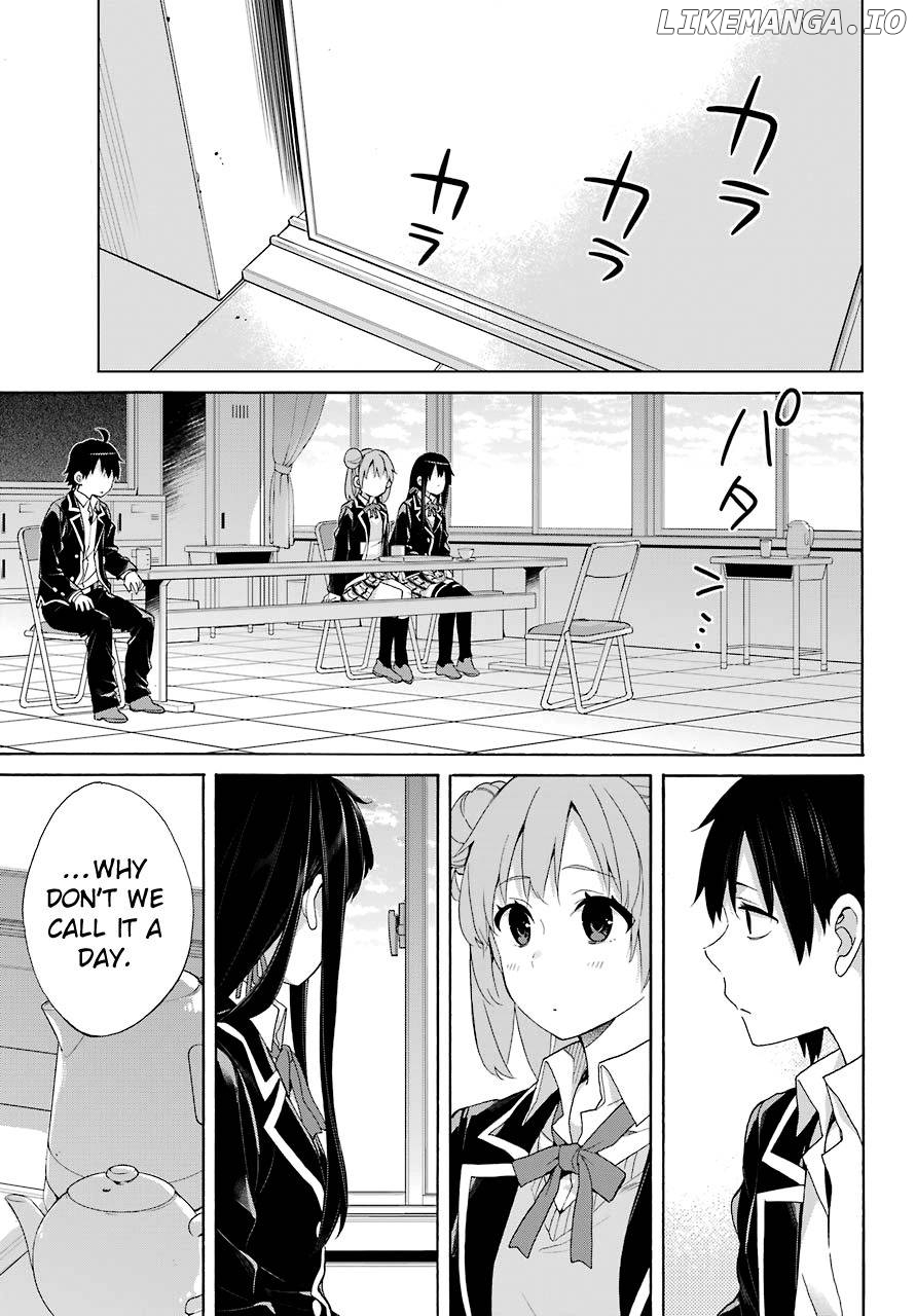 Yahari Ore no Seishun Rabukome wa Machigatte Iru. - Mougenroku chapter 66 - page 9