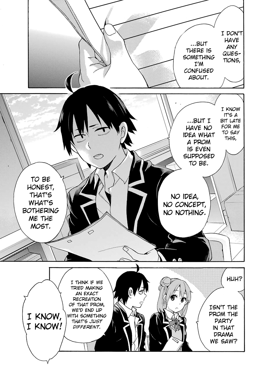 Yahari Ore no Seishun Rabukome wa Machigatte Iru. - Mougenroku chapter 68 - page 34