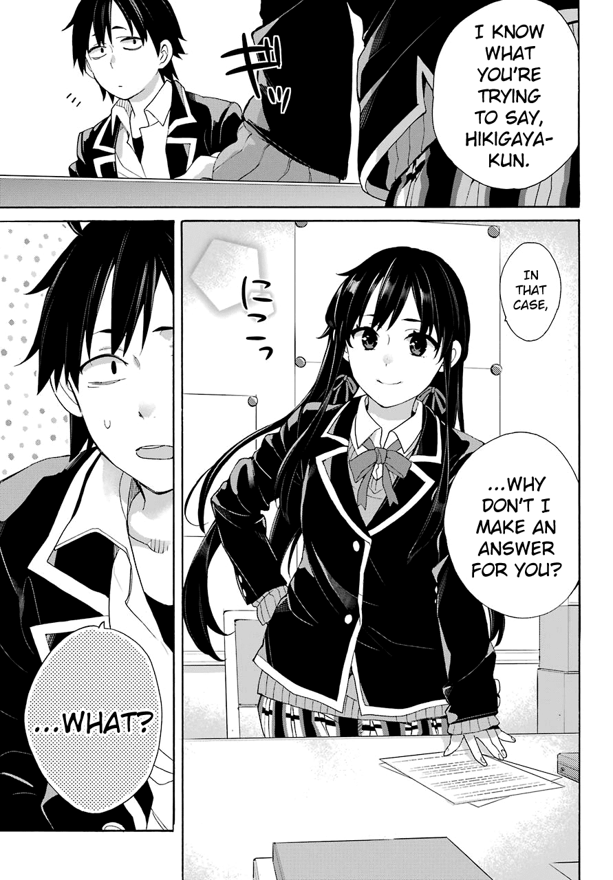 Yahari Ore no Seishun Rabukome wa Machigatte Iru. - Mougenroku chapter 68 - page 36