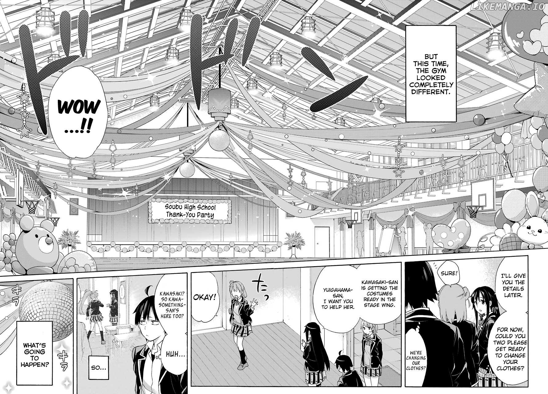 Yahari Ore no Seishun Rabukome wa Machigatte Iru. - Mougenroku chapter 69 - page 2