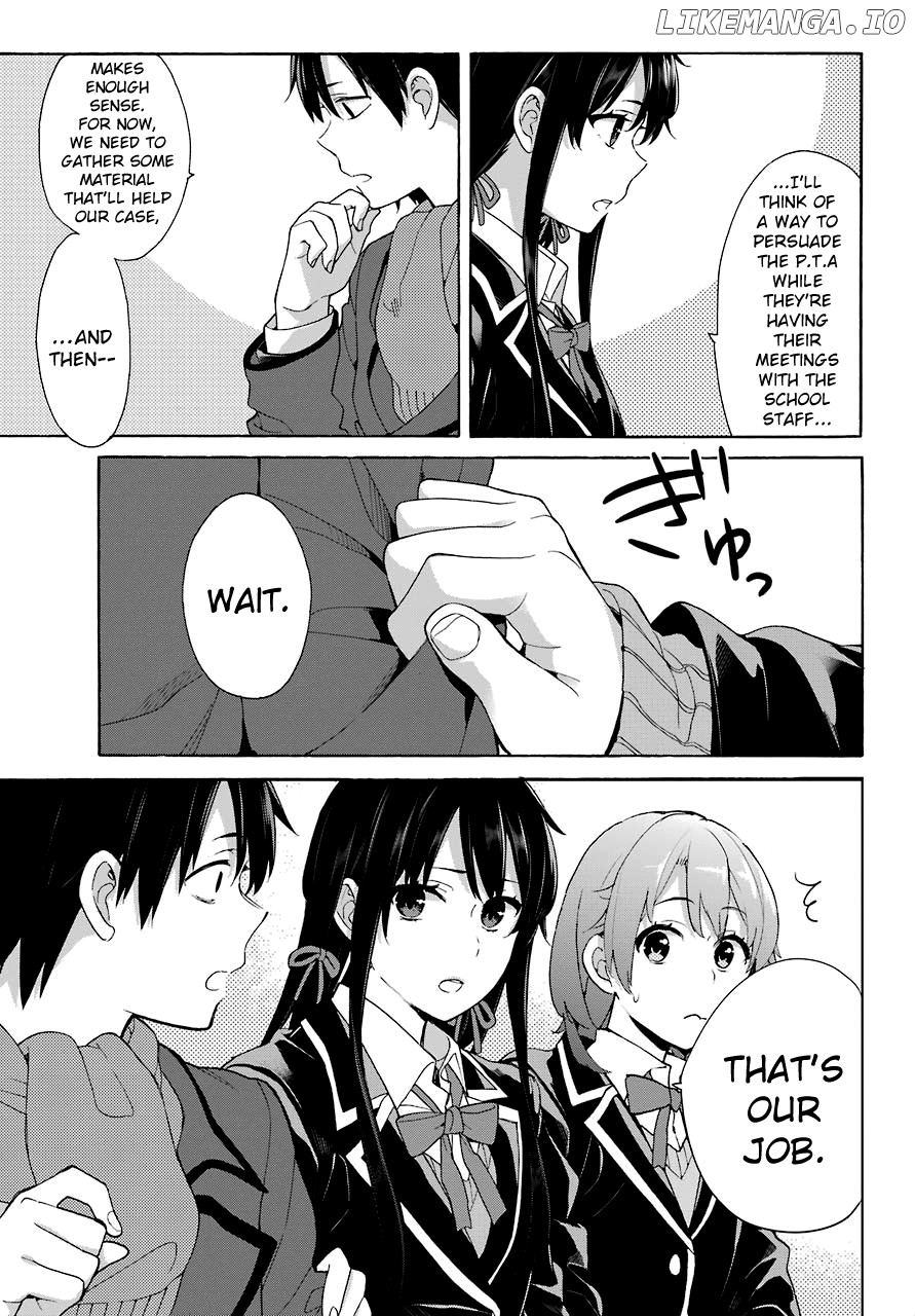 Yahari Ore no Seishun Rabukome wa Machigatte Iru. - Mougenroku chapter 73 - page 5