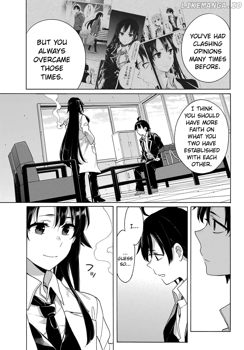 Yahari Ore no Seishun Rabukome wa Machigatte Iru. - Mougenroku chapter 76 - page 17