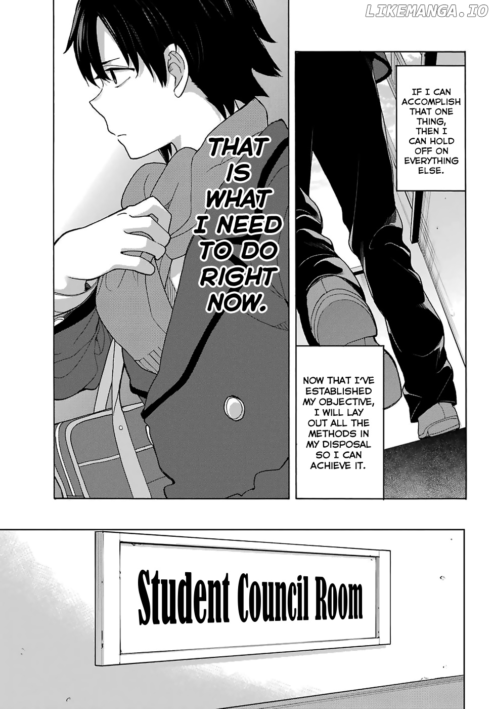 Yahari Ore no Seishun Rabukome wa Machigatte Iru. - Mougenroku chapter 76 - page 25