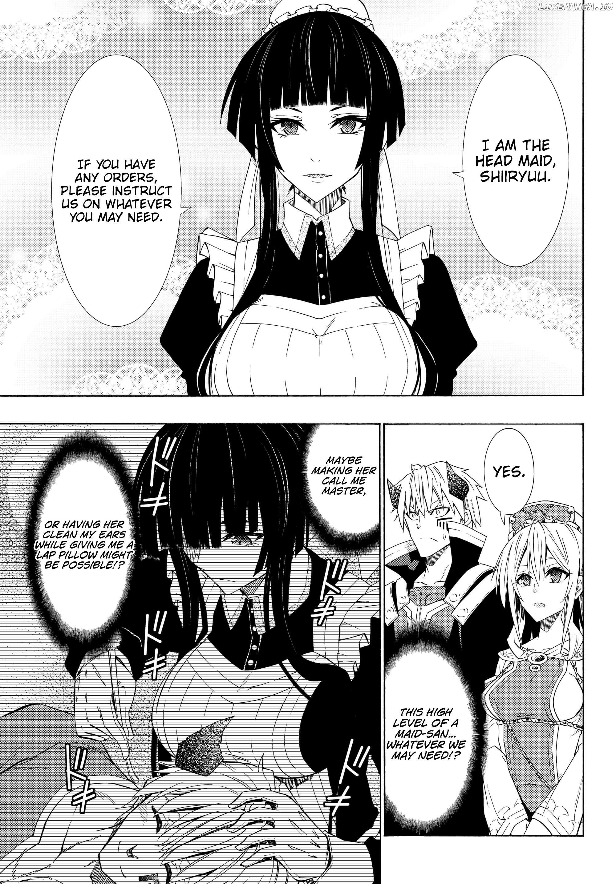 Isekai Maou To Shoukan Shoujo No Dorei Majutsu chapter 47.1 - page 14