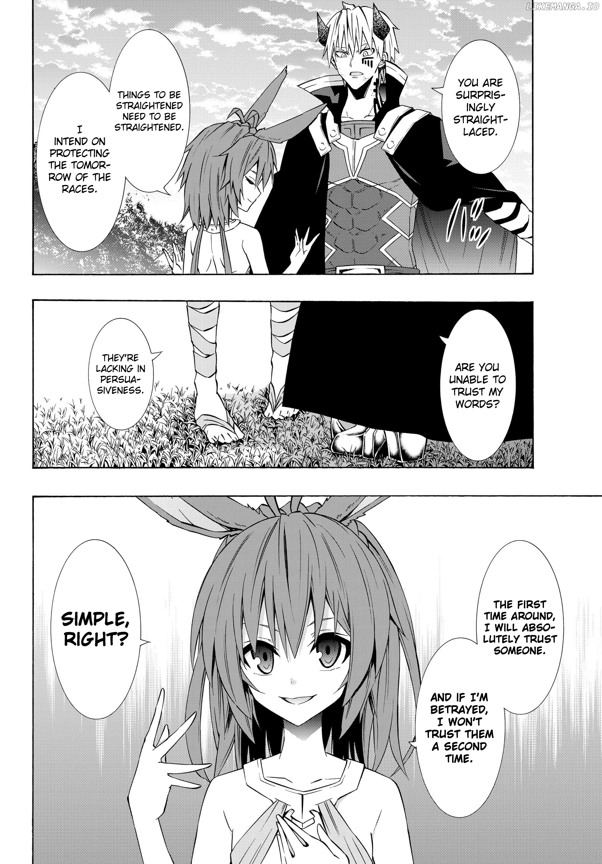 Isekai Maou To Shoukan Shoujo No Dorei Majutsu chapter 38.1 - page 8