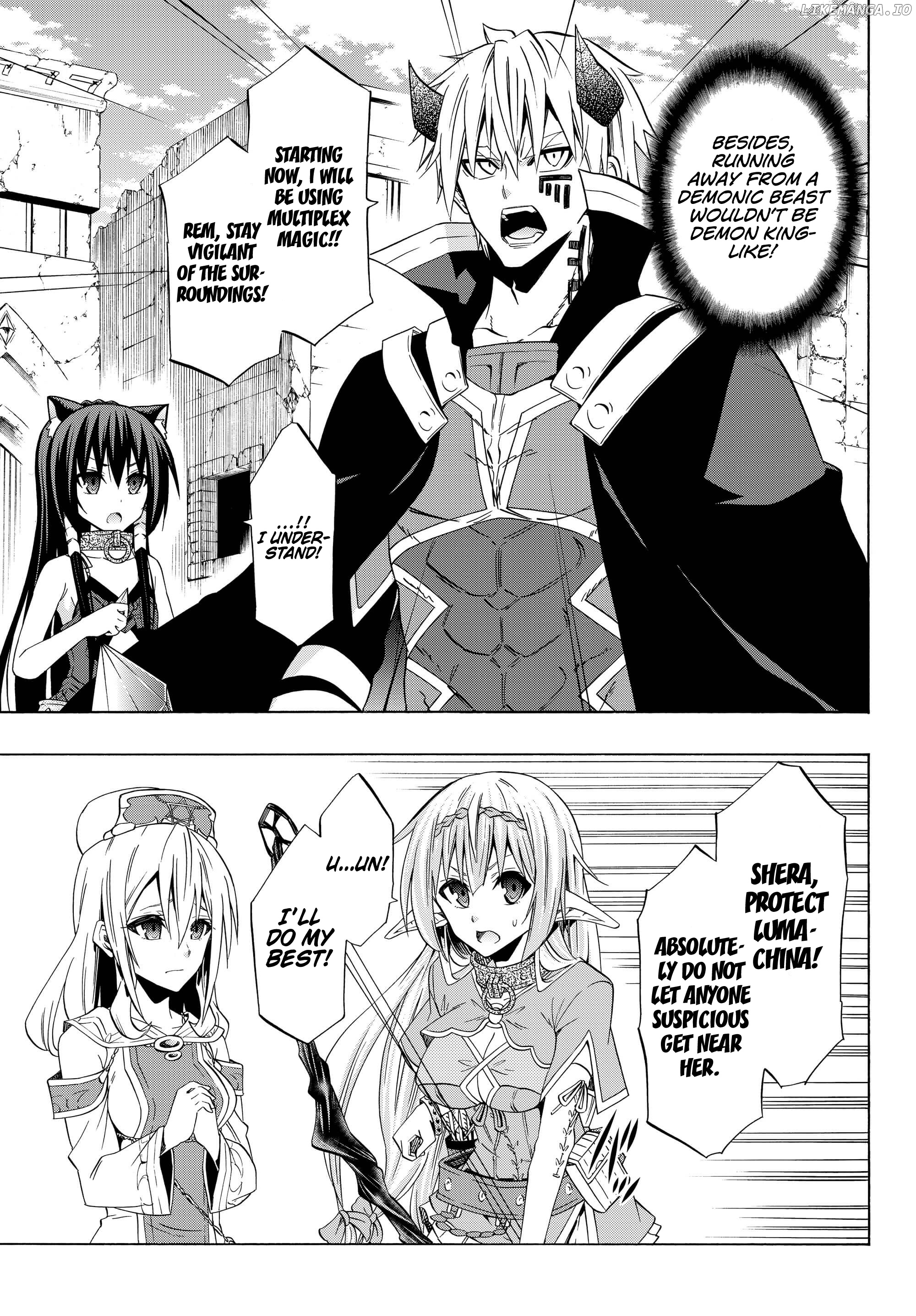 Isekai Maou To Shoukan Shoujo No Dorei Majutsu chapter 45.1 - page 9