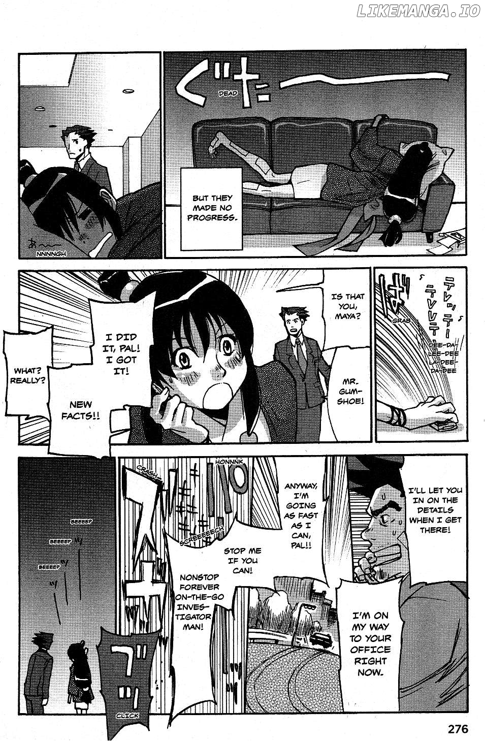Phoenix Wright: Ace Attorney - Official Casebook Chapter 20 - page 5