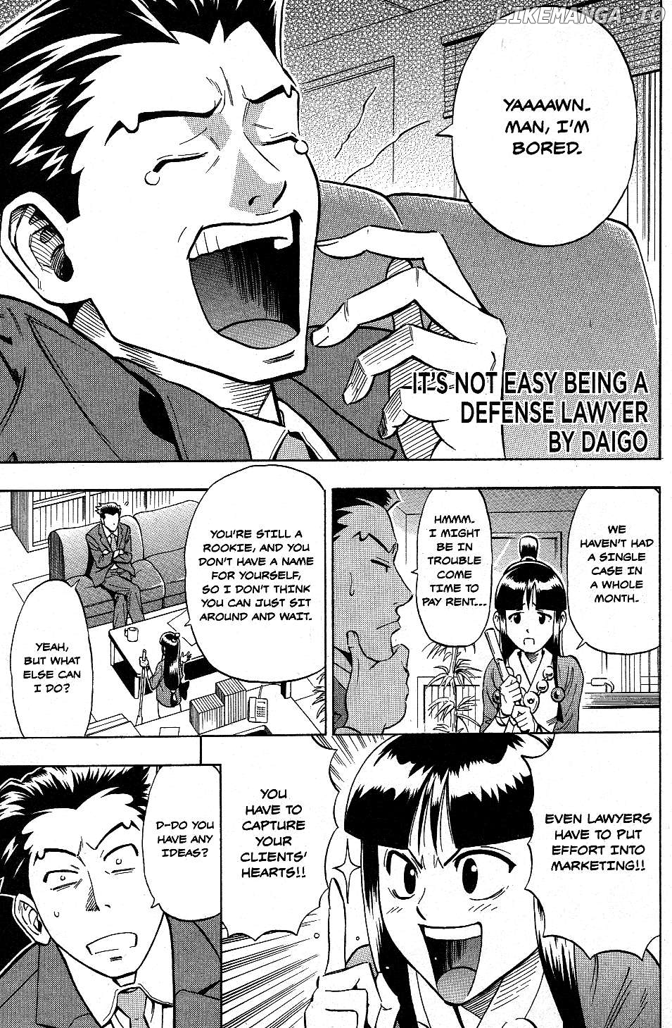 Phoenix Wright: Ace Attorney - Official Casebook Chapter 11 - page 1