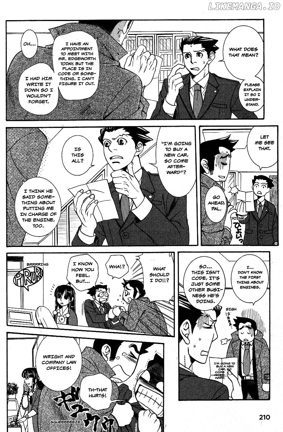 Phoenix Wright: Ace Attorney - Official Casebook Chapter 14 - page 10