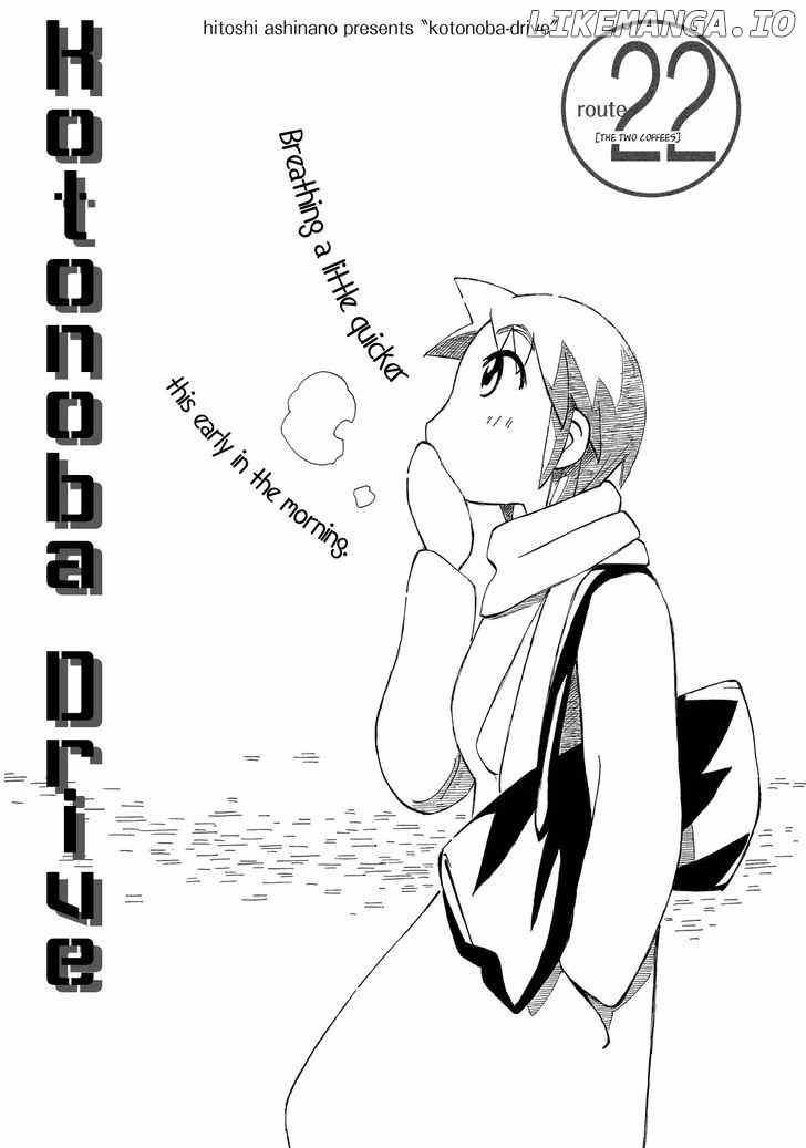 Kotonoba Drive chapter 22 - page 1