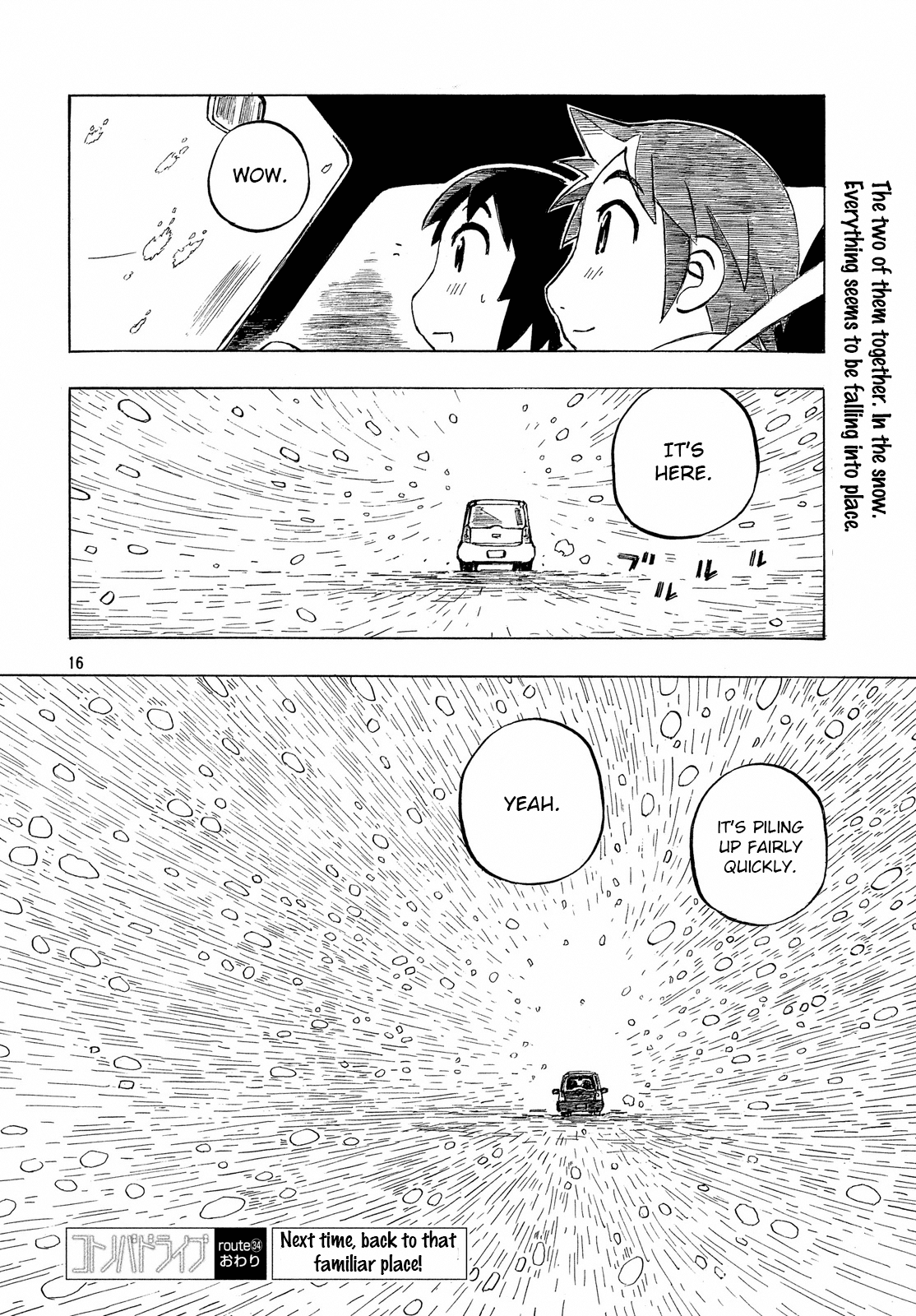 Kotonoba Drive chapter 34 - page 16